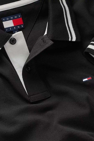 Tommy Hilfiger Erkek Tipped Polo Yaka T-shirt - Siyah-8454 Black