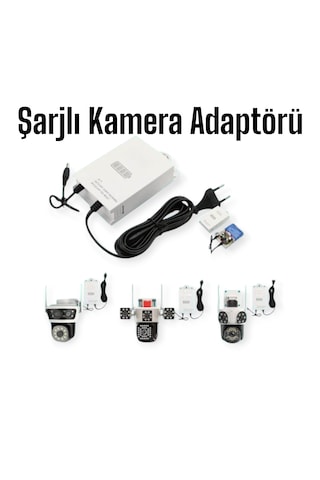 12 Volt Ups Adaptör Şarjlı Voltaj Korumalı Güç Kaynağı