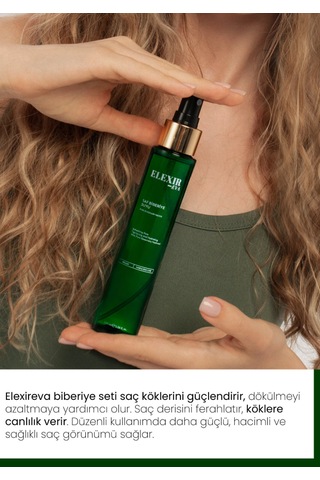 Biberiye Suyu Saç Dökülmesine Karşı Bakım Toniği Saç Uzatma Ve Güçlendirme Desteği Ve Yüz Toniği 100 Ml
