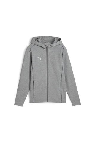 Puma Teamfinal Casuals Hooded Erkek Futbol Ceketi 65852833 Gri 65852833