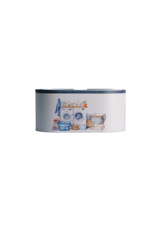 Decorev Deterjanlık Dc-6769 Metal Plastik Kkapaklı Ahşap