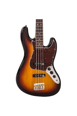 Vintage Vj74 Reissued 4 Telli Bas Gitar - Sunset Sunburst