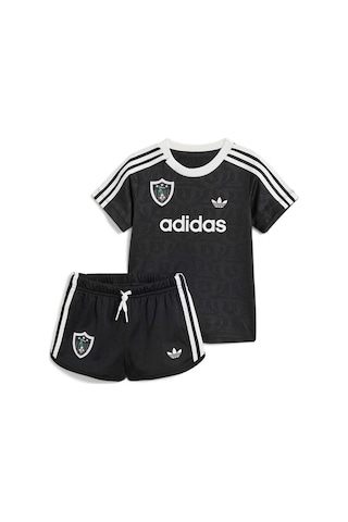 Adidas Bebek Siyah Eşofman Jersey Set Kc8422