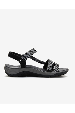 Skechers Reggae Cup Kadın Siyah Sandalet 163126 Bkw