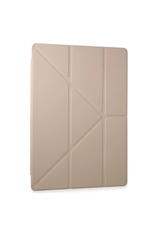 Mey İthalat Samsung Uyumlu Galaxy Tab A9 Plus Kılıf Kalemlikli Mars Tablet Kılıfı - Rose Gold