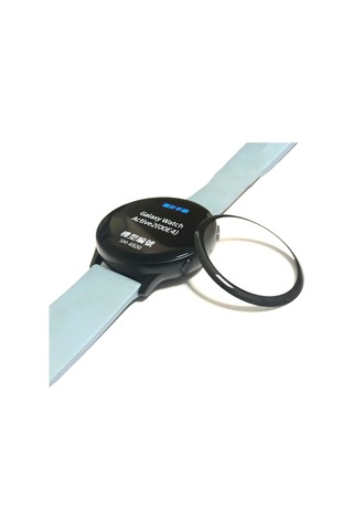 Galaxy Uyumlu Watch Active 2 44mm Mkst Pmma Pet Saat Ekran Koruyucu - Siyah