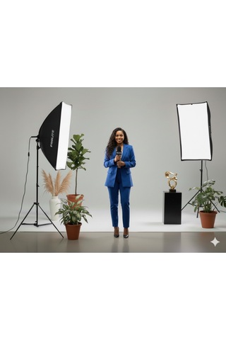 Soft Box Işık 2 Li Set Fotoğraf Video Ürün Çekimi