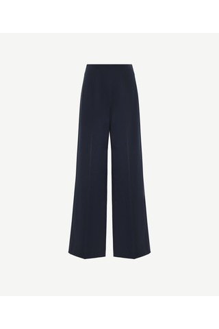 Yargıcı Düz Yüksek Bel Pantolon 25kkpn3016x 004 Lacivert