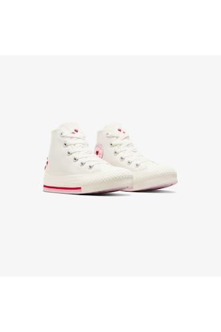 Converse Chuck Taylor All Star Eva Lift Çocuk Beyaz Platform Sneaker A10717c Beyaz