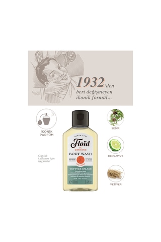 Floid Erkek Duş Jeli & Şampuan 2 Li Set 100 Ml + 100 Ml Cildi Kurutmadan Temizleyen Günlük Bakım Karışık Meyve