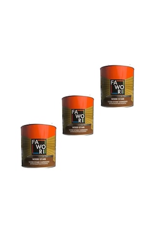Fawori Vernikli Ahşap Koruyucu 2,5 L. ( 3 Adet )