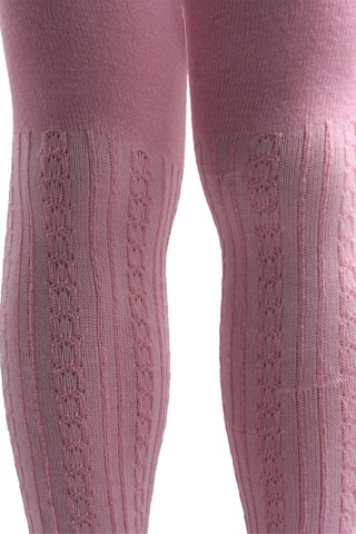 Kardeşler Çorap Kız Çoçuk Pamuklu Zincir Desen Külotlu Çorap Pembe Pembe-zncr - 624867508 Pembe-zncr
