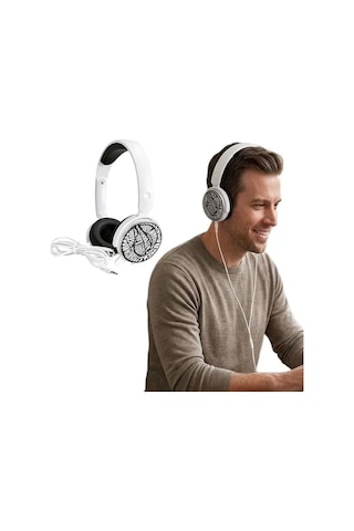 Sh Philips Shm7110u Beyaz Kablolu Mikrofonlu Kulaklık Najmaddin