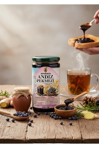 Andız Pekmezi 800 Gr - %100 Doğal Katkısız Saf Öz - Akciğer Dostu
