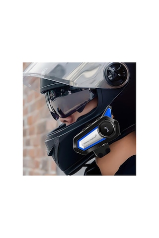 İntercom Su Geçirmez Fenerli Bluetooth Motorsiklet Kulaklığı İnterkom Kask Kulaklık