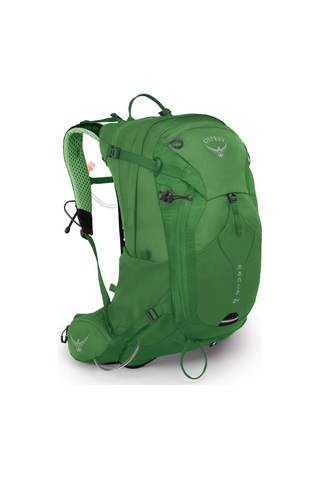 Osprey Manta 24 Erkek Yürüyüş Sırt Çantası 2.5l Su Torbası, Hava Geçirgen Sırt Paneli, Ayarlanabilir Kayış Yeşil
