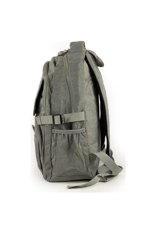 571 Krinkıl / Klinkır Su Geçirmez Hafif Çok Gözlü Orta Boy Okul, Spor, Tablet, Sırt Çantası Gri 3d