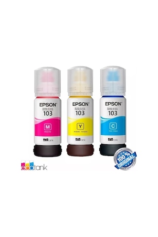 Epson 103 Mürekkep L4150/L4160/L6160/L6170/L6190 4 Renk 4X70Ml