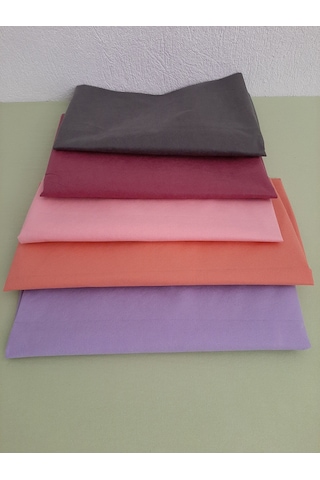 Mef Collection Tela Yorgan Hurcu Mega Fermuarlı Sandık Tipi Baza Altı 5'li Paket Çok Renkli