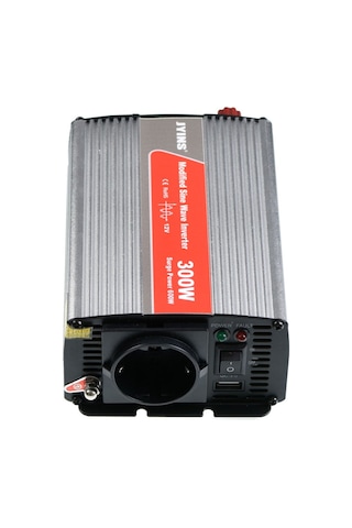 Jyins 12V Volt-300W Watt Modifiye  Sinüs Inverter 220V Çevirici