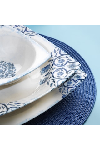 Schafer Earth Yemek Takımı 24 Parça Mavi