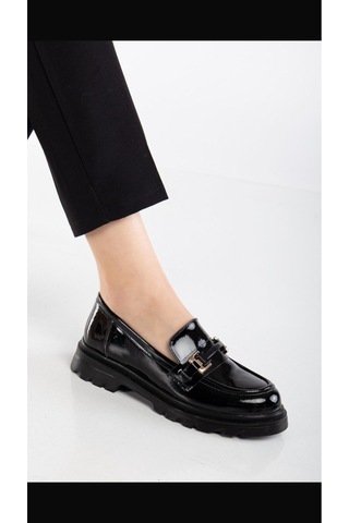 Loafer Ayakkabı Hafif Taban Siyah