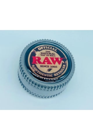 Raw Metal 2parça Tütünöğütücü Parçalayıcı Grinder//37mm