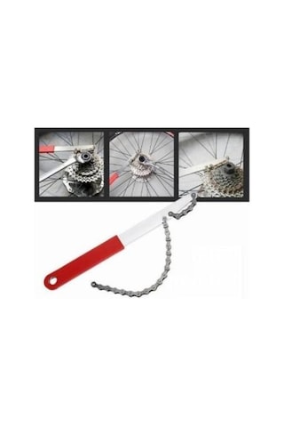 Bike Hand Yc-501a Bisiklet Rotor Ve Kaset Dişli Ruble Tutma Sökme Anahtarı Aparatı Tawıan Siyah - Kırmızı