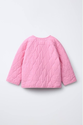 Fleurs Chic Yeni Sezon Fleurs Kids Kapitone Mevsimlik Ceket Pembe