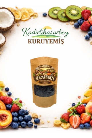 Kadirlihazarbey Kurutulmuş Siyah Erik 250 Gr 250 G