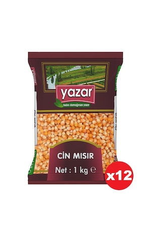Yazar Cin Mısır Yerli 12 x 1 KG