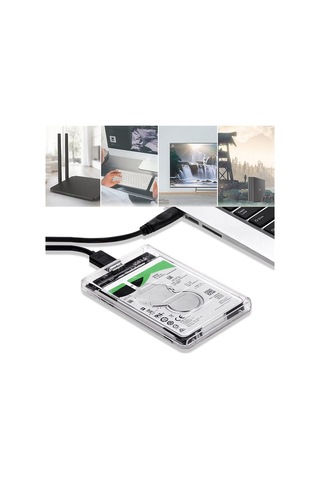Harici Sabit Sürücüler Sata 3 İla Usb 3.0 2.5 İnç Hdd Ssd Sabit Disk Yerleştirme İstasyonu Muhafaza Hdd Kılıf