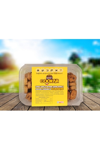 Sisiyes Siyez Unlu Cookiyi Siyez Kurabiye 250 G