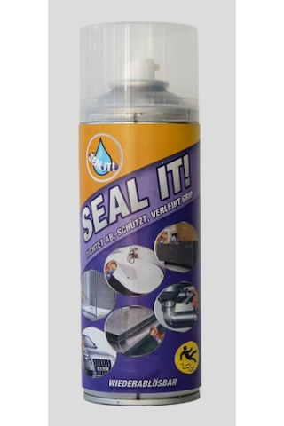 Sıvı Kauçuk İzolasyon Ve Yalıtım Spreyi Seal It 400ml