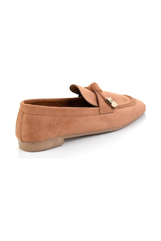 Bambi Taba Kadın Loafer Ayakkabı K01688011572 Taba