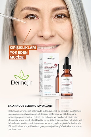 Ve Salyangoz Serumu 30 Ml Glycolic Acid Ve Hydrolyzed Collagen