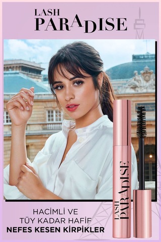 L'Oreal Paris Lash Paradise Intense Maskara Black Ekstra Siyah