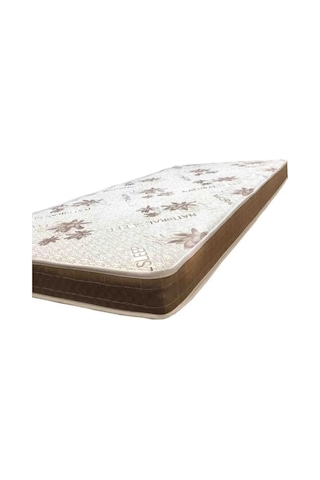 Sitehome Gri Sünger Yatak Ped Bambu Kumaş 10cm