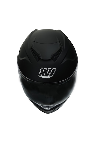 My Helmets Mks002-b Güneş Vizörlü Şeffaf Çene Açılır Motosiklet Kaskı Siyah