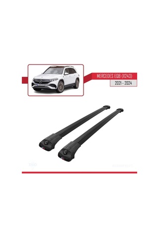 Mercedes Eqb X243 2021 Ve Sonrası İle Uyumlu Ace-1 Ara Atkı Tavan Barı Siyah