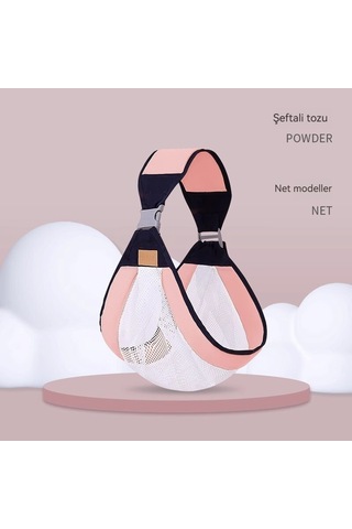 Jian Fan Yenidoğan Bebek Taşıyıcı Bebek Kaprazön Tutma Pembe