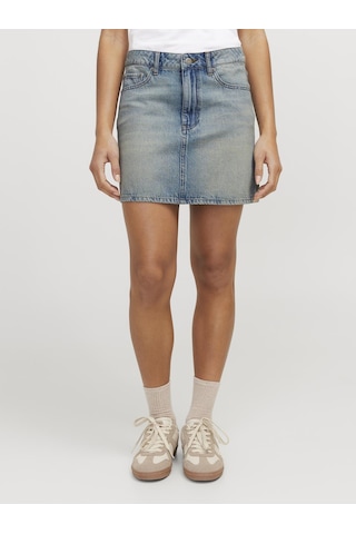 Jack & Jones Kadın Denim Etek - Laura - 12267287 Light Blue Denim