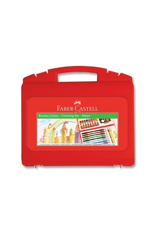 Zyzqstore 38 Adet Boyama Çantası, Çocuklar İçin Renkli Boyama Eğlencesi, Boyama Seti Çantası