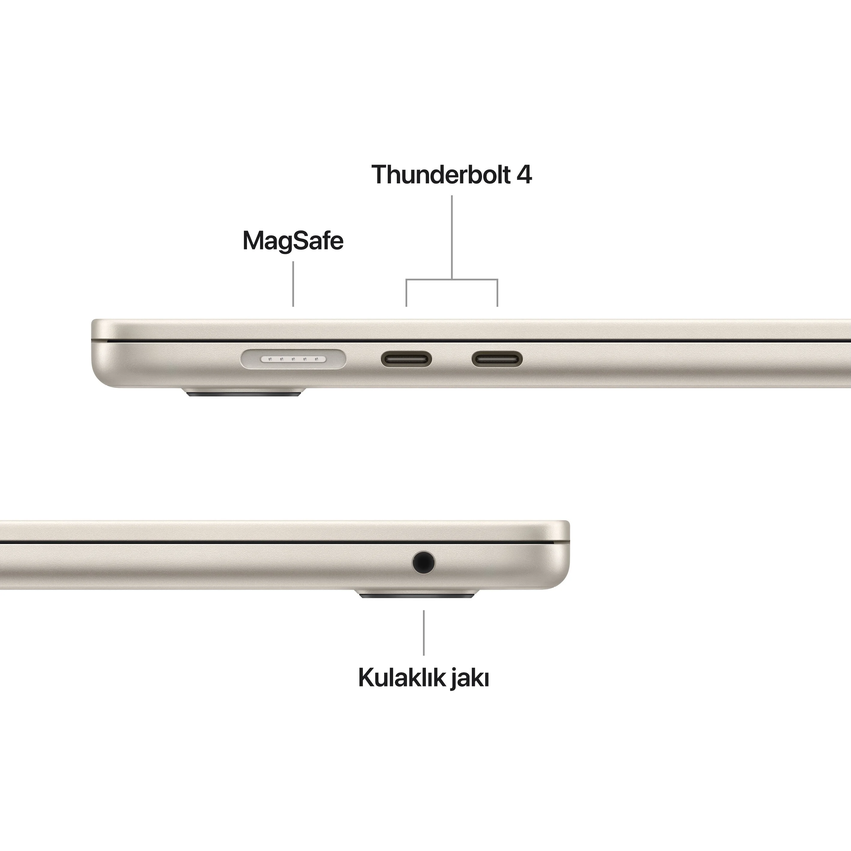 Apple MacBook Air MC6K4TU/A M4 24 GB 512 GB SSD macOS Dizüstü Bilgisayar
