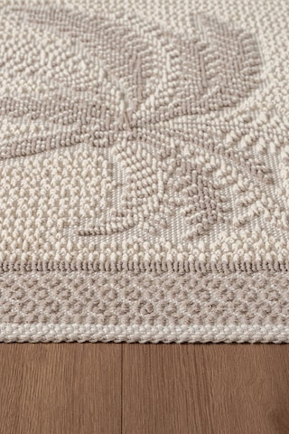 Sakura Sk012a Doğal Pamuk 2'li Banyo Paspas Seti 60x100 60x50cm Kaymaz Taban Makinada Yıkanabilir Krem-bej