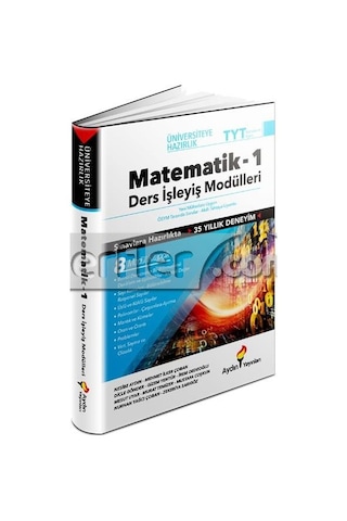 TYT Matematik Ders İşleyiş Modülleri 1. Kitap -  Aydın Yayınları