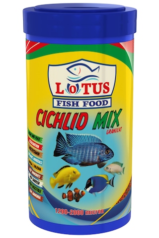 Cichlid Mix Granulat 1lt 400gr Karışık Yem
