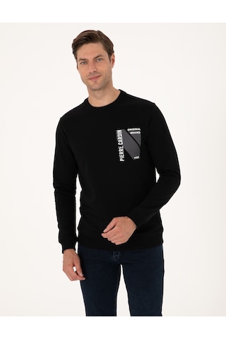 Pierre Cardin Erkek Siyah Sweatshirt 50317750-vr046 Siyah