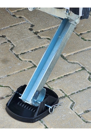 100 Numara Karavan Destek Ayağı Zemin Tablası 4'lü Set