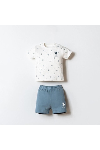 U.s. Polo Assn Şortlu Takım 2855 Beyaz